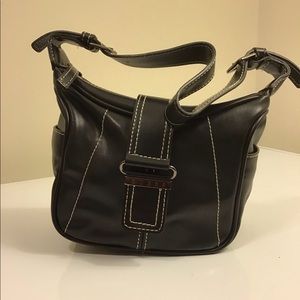White stitch mini Guess bag